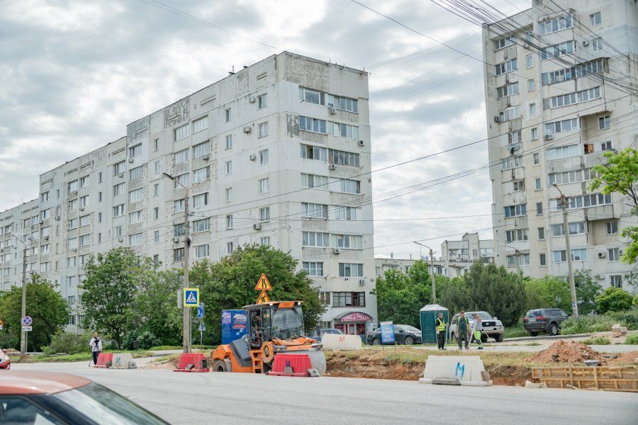 Перекресток улиц Адмирала Фадеева и Парковой готов на 70% Перекресток улиц Адмирала Фадеева и Парковой готов на 70%
