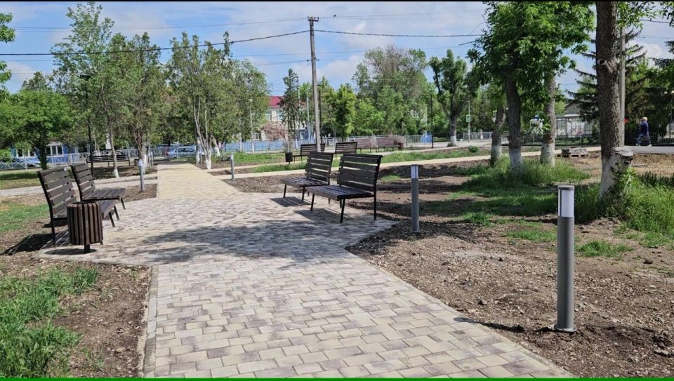 В Зуе построили сквер за 8 млн рублей