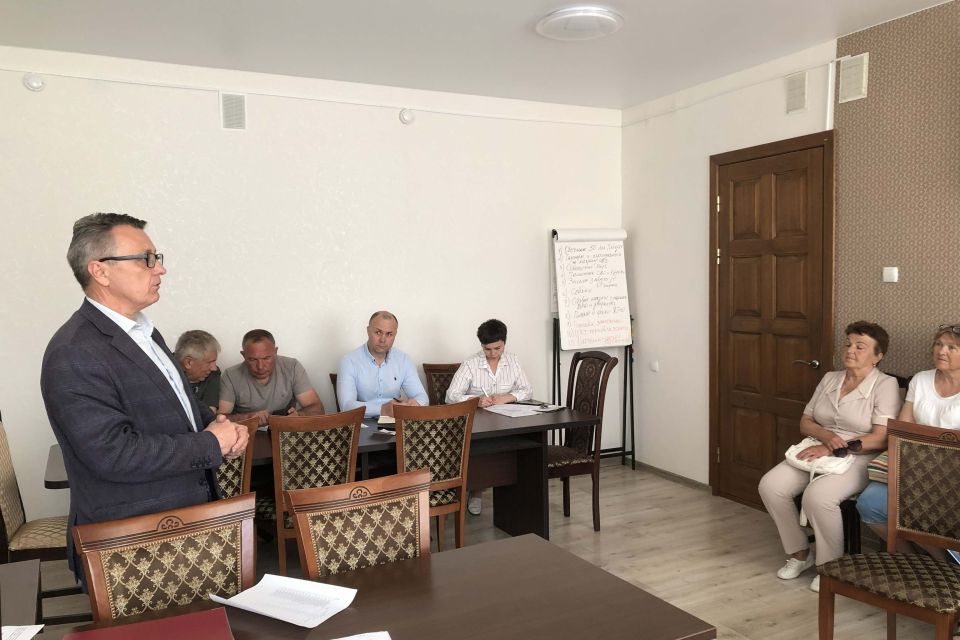 Собрание с председателями многоквартирных домов: обсудили укрытия для населения