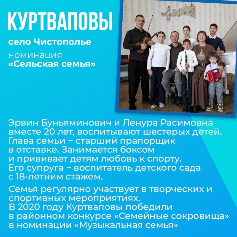 Семьи из Ленинского района среди победителей регионального этапа Всероссийского конкурса «Семья года» Семьи из Ленинского района среди победителей регионального этапа Всероссийского конкурса «Семья года»