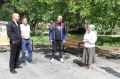 Иван Кошель осмотрел благоустройство придомовых территорий