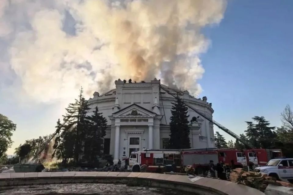 Владимир Константинов: Украинские нацисты нанесли прицельный удар по зданию Панорамы «Оборона Севастополя 1854-1855 гг.», в результате чего знаменитое полотно Франца Рубо практически уничтожено