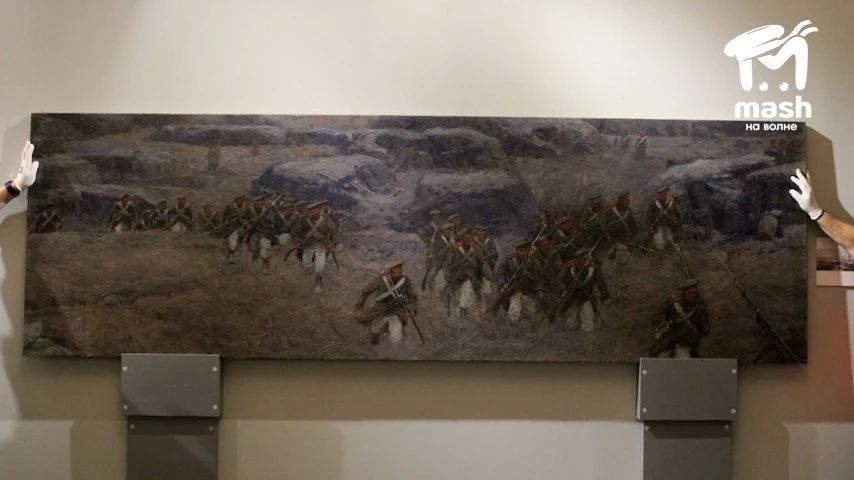 Оригинальное полотно Франца Рубо в севастопольской Панораме не пострадало при сегодняшней атаке ВСУ