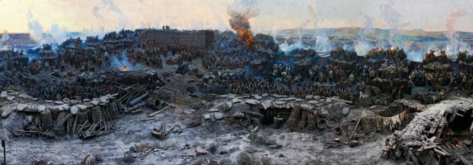 Юрий Котенок: «Оборона Севастополя 1854—1855 гг.» — панорама, которая стала главной целью ВСУ во время атаки на город Юрий Котенок: «Оборона Севастополя 1854—1855 гг.» — панорама, которая стала главной целью ВСУ во время атаки на город