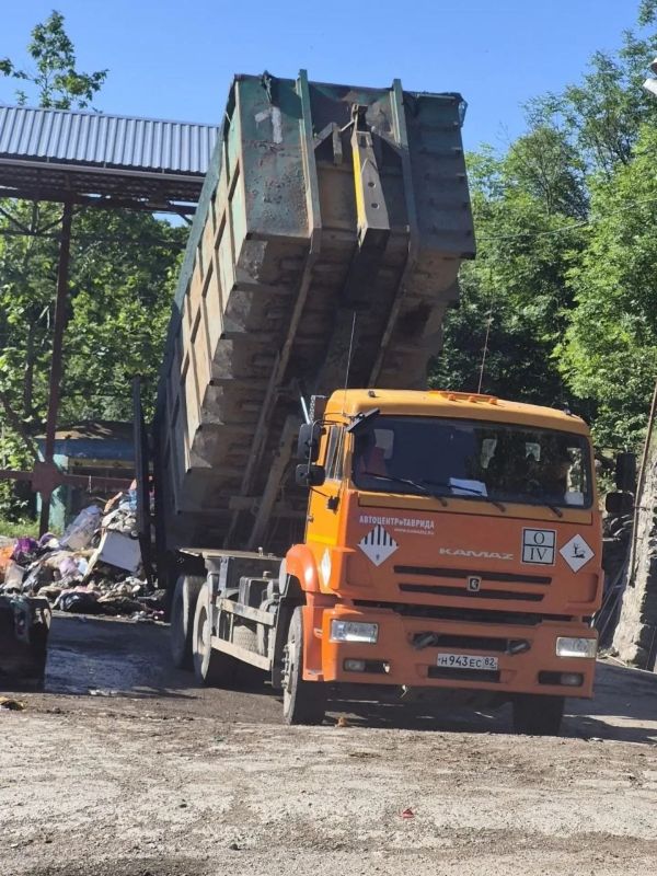 Галина Огнёва: Выехала на станцию перегрузки, проверила работу МБУ "УБГ и КС" — проблем с вывозом мусора на сегодняшний день в муниципалитете нет Галина Огнёва: Выехала на станцию перегрузки, проверила работу МБУ "УБГ и КС" — проблем с вывозом мусора на сегодняшний день в муниципалитете нет