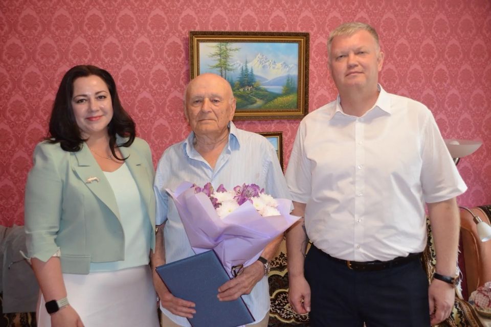 Почетный гражданин Феодосии Николай Андреевич Гордиенко отметил вековой юбилей