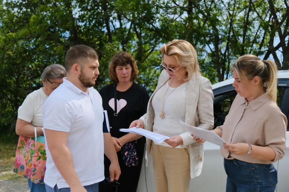 Янина Павленко: Еще один выезд по обращениям граждан с отработкой их вопросов на месте – на этот раз в село Оползневое