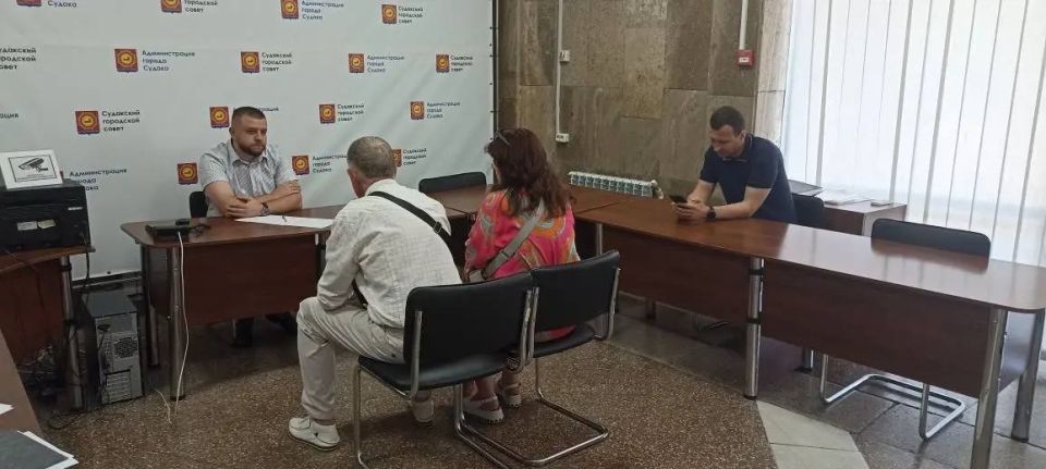 Кирилл Чебышев: Провел традиционный прием граждан в администрации города Судака Кирилл Чебышев: Провел традиционный прием граждан в администрации города Судака