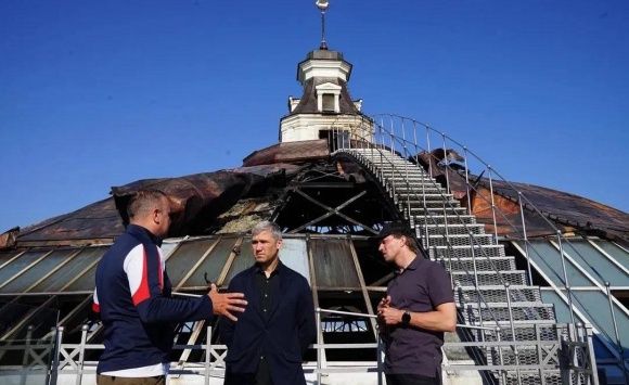 Восстановление крыши Панорамы в Севастополе начнётся немедленно Восстановление крыши Панорамы в Севастополе начнётся немедленно