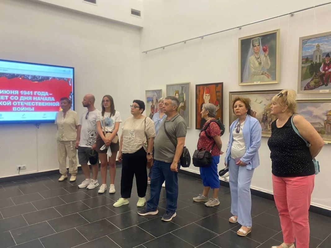 В Крымскотатарском музее прошли памятные мероприятия в День памяти и скорби