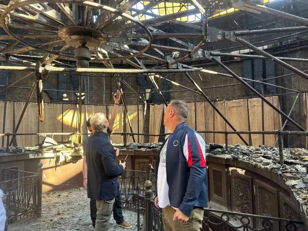 Восстановление крыши Панорамы в Севастополе начнётся немедленно Восстановление крыши Панорамы в Севастополе начнётся немедленно