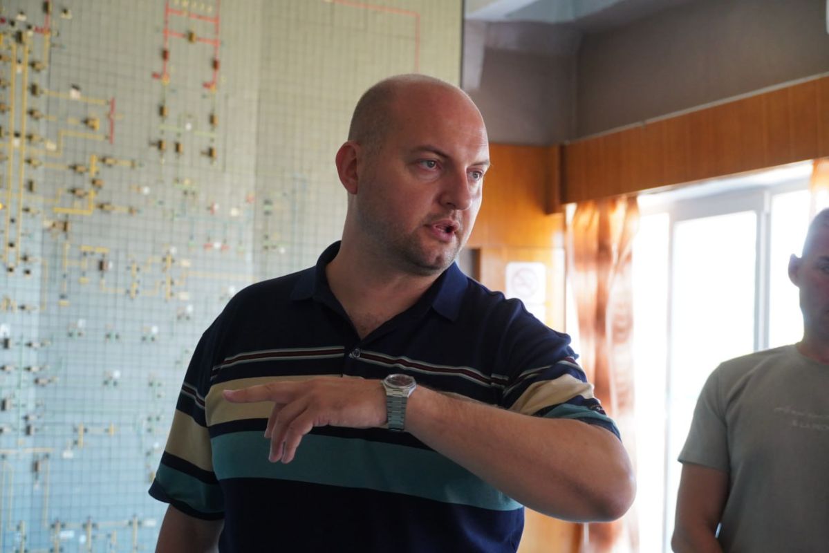 Иван Кошель посетил Керченский РЭС Иван Кошель посетил Керченский РЭС