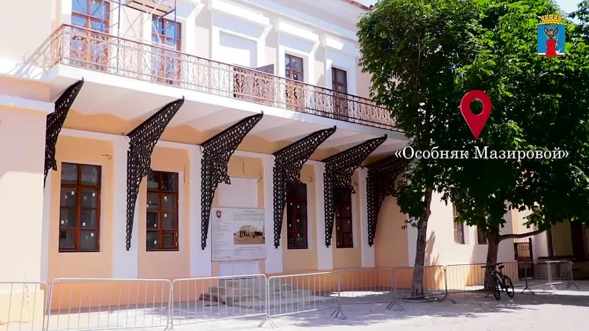 Реставрацию особняка Екатерины Мазировой в Феодосии планируют завершить до конца ноября