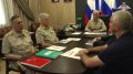 Министр обороны РФ, Глава Крыма и губернатор Севастополя обсудили текущую обстановку на полуострове