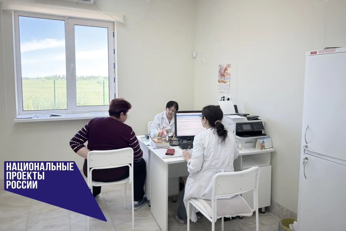 Проект по установке врачебной амбулатории в с.Уваровка реализован благодаря национальной инициативе