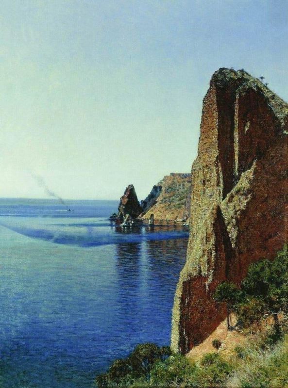 Каким видели скалы Фиолента художники классики 200 лет тому назад Каким видели скалы Фиолента художники классики 200 лет тому назад