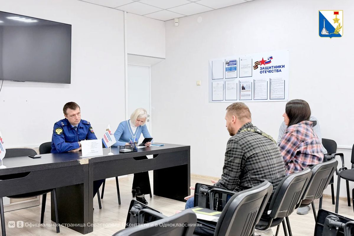 Более трёх тысяч севастопольских ветеранов СВО и их семей получили бесплатную юридическую помощь Более трёх тысяч севастопольских ветеранов СВО и их семей получили бесплатную юридическую помощь