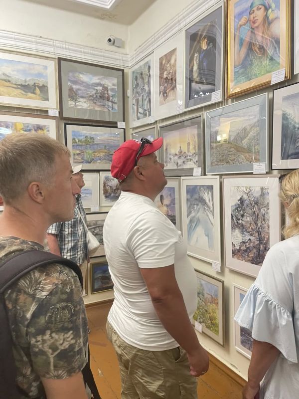 Фестиваль современной акварели в музее Алушты