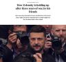 ‘Крым, Донбасс и членство в НАТО – это красные линии Зеленского’ — The Times пишет, что на Банковой планирует вести войну пока в России не произойдет госпереворот