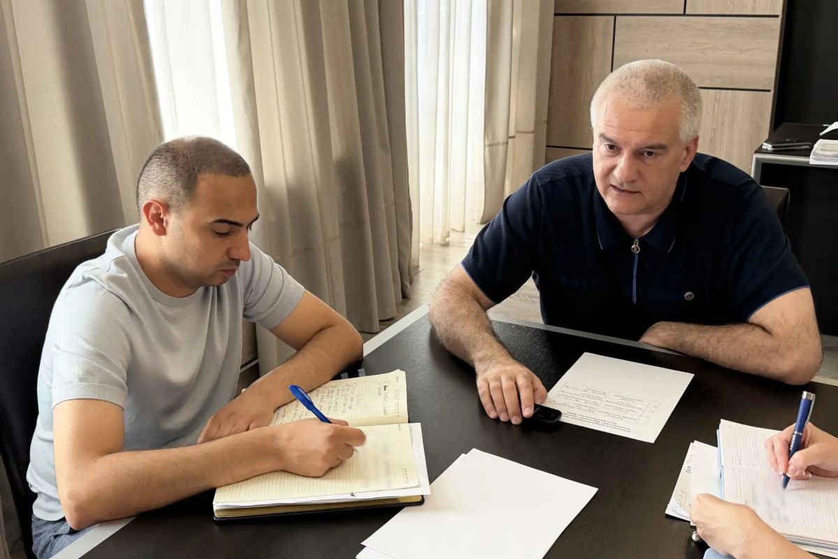 Сергей Аксёнов: Сегодня работал в западном Крыму Сергей Аксёнов: Сегодня работал в западном Крыму