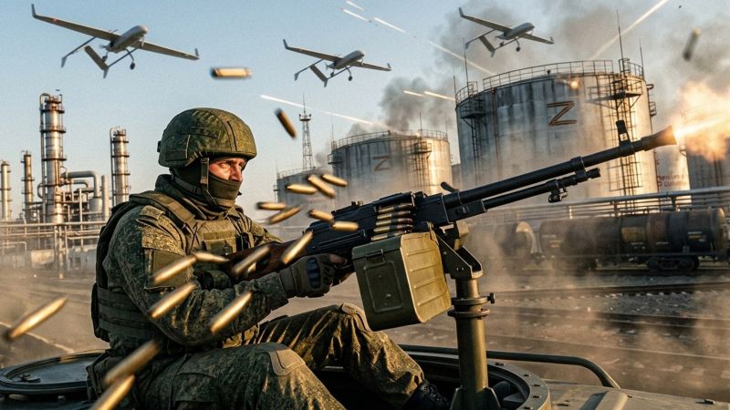 "Не находит военную цель - бьёт по гражданской технике": Тактику блокады Крыма раскрыл эксперт по дронам "Не находит военную цель - бьёт по гражданской технике": Тактику блокады Крыма раскрыл эксперт по дронам