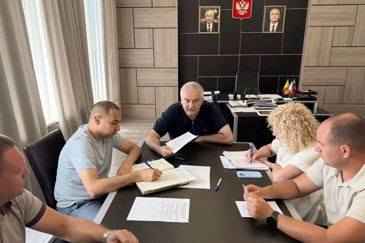 Сергей Аксёнов: Сегодня работал в западном Крыму Сергей Аксёнов: Сегодня работал в западном Крыму