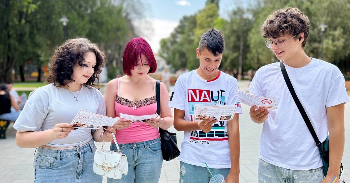 В Детском парке Симферополя прошла акция «За здоровый Крым»