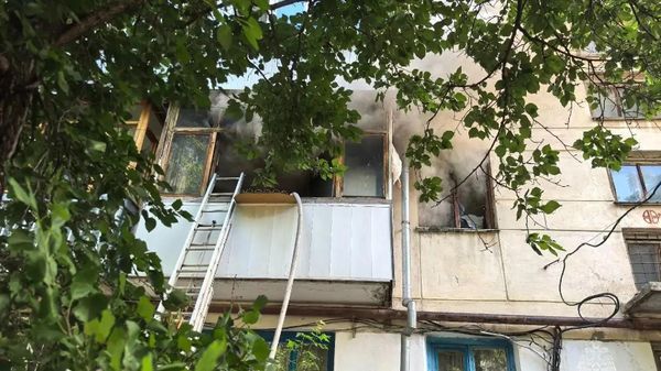 На пожаре в многоэтажке Феодосии погиб человек