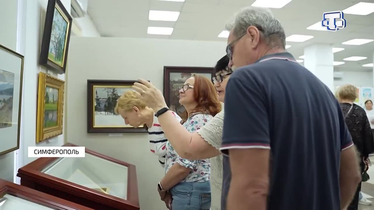 В Симферополе открылась выставка Архипа Куинджи