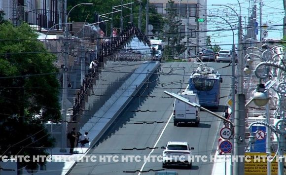 По улице Адмирала Октябрьского запущено троллейбусное движение по маршрутам 1, 5, 10, 10К По улице Адмирала Октябрьского запущено троллейбусное движение по маршрутам 1, 5, 10, 10К