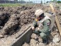 В Кировском районе обезврежены 16 артиллерийских снарядов
