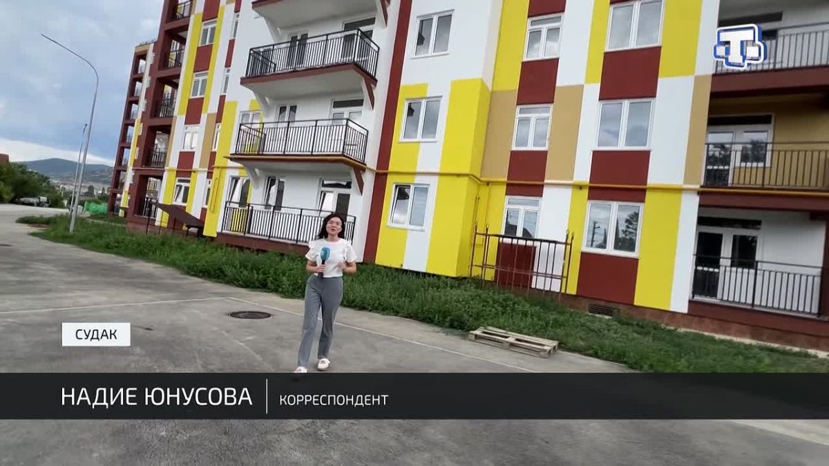 В Судаке репатрианты получили ключи от новых квартир