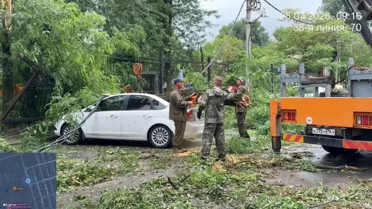 В Ростове-на-Дону ввели режим ЧС из-за непогоды В Ростове-на-Дону ввели режим ЧС из-за непогоды