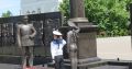 В Севастополе открыли стелу «Во славу российского флота служим России с детства»
