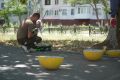 На ул. Блюхера обезопасили тротуар