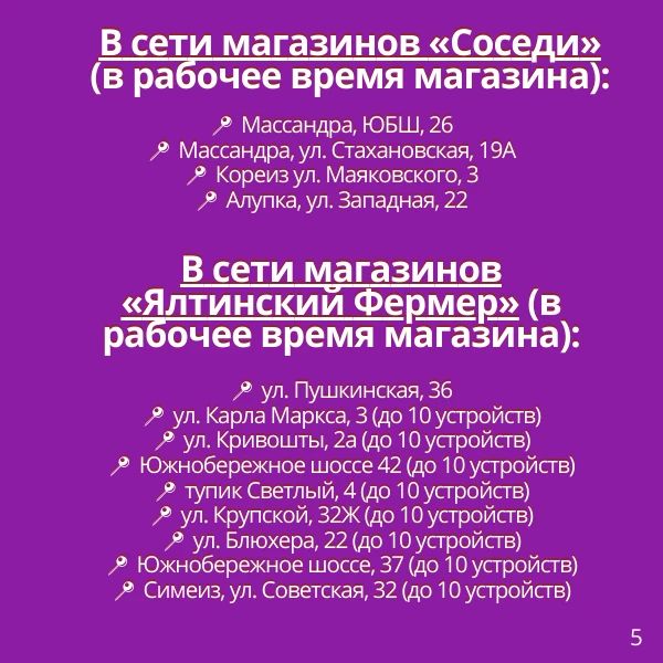 Адреса Центров содействия в Ялтинском регионе Адреса Центров содействия в Ялтинском регионе