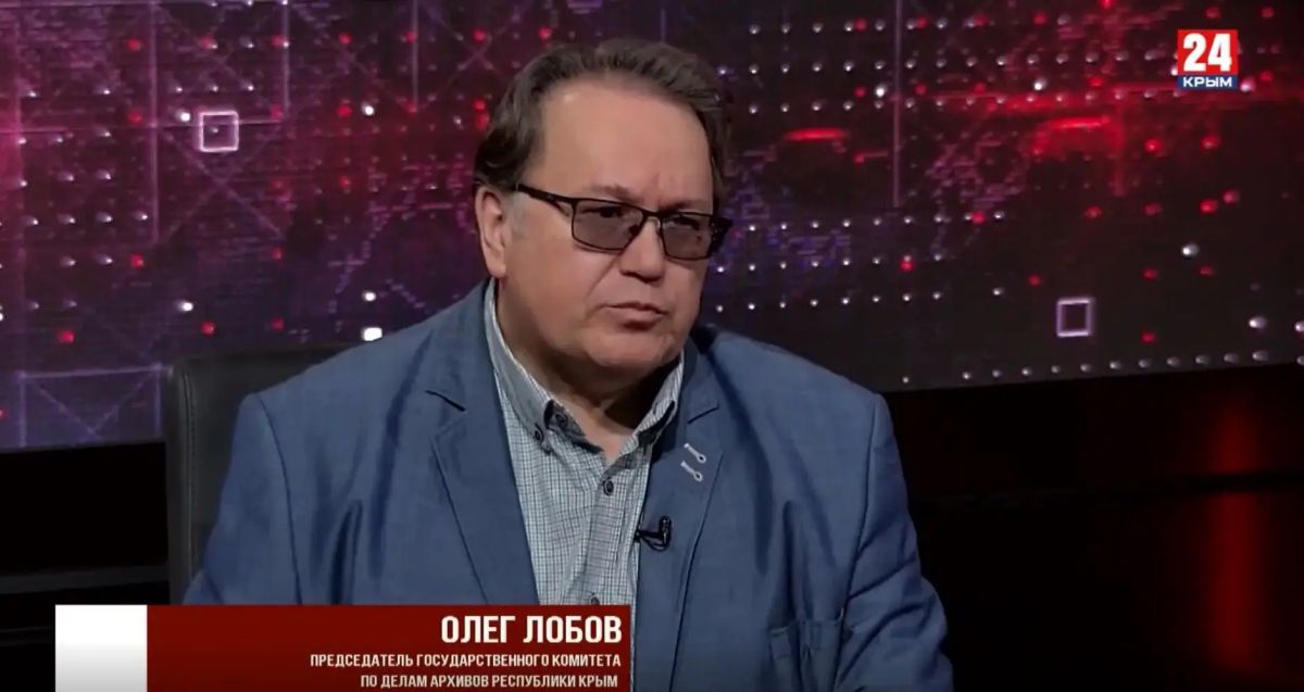 Олег Лобов рассказал о развитии архивной отрасли Крыма в эфире телеканала «Крым-24»