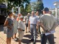 Владимир Немцев: В рамках общегородской акции «Защитим Севастополь вместе», инициированной Губернатором города Михаилом Развожаевым, проверили временные укрытия на территории парка Анны Ахматовой