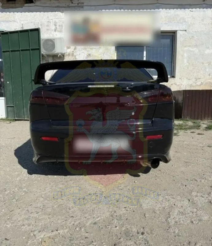 Сакские госавтоинспекторы привлекли к ответственности нарушителя ПДД