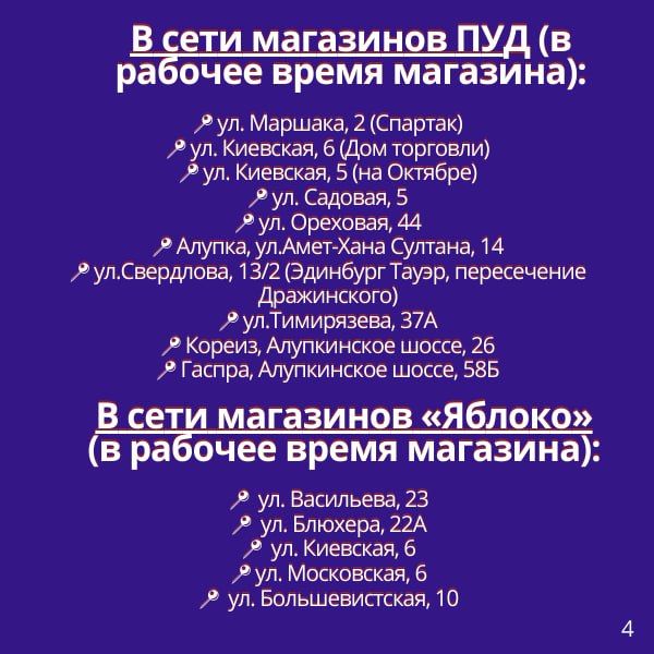 Адреса Центров содействия в Ялтинском регионе Адреса Центров содействия в Ялтинском регионе