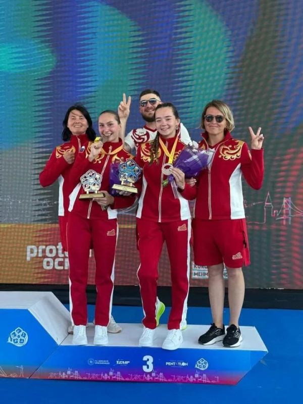 Россиянки завоевали бронзу в эстафете на Чемпионате Европы по пятиборью