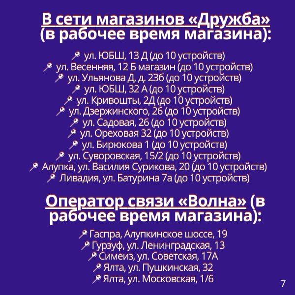 Адреса Центров содействия в Ялтинском регионе Адреса Центров содействия в Ялтинском регионе