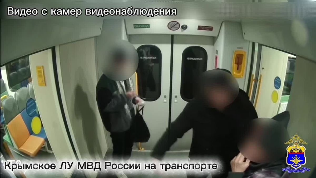 Транспортной полицией Крыма завершено расследование уголовного дела о хулиганстве в рельсовом автобусе