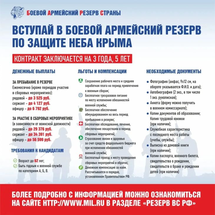 Подразделения «БАРС-Крым» приглашают добровольцев