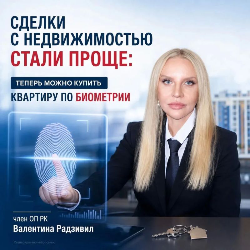 Сделки с недвижимостью стали проще: теперь можно купить квартиру по биометрии