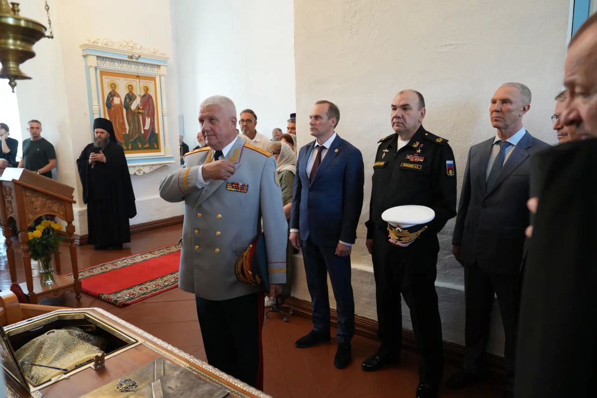 Владимир Сальдо: Побывал в Мордовии, где вместе с Главой республики Артёмом Здуновым принял участие в торжествах, посвящённых 25-летию канонизации святого праведного воина Фёдора Ушакова Владимир Сальдо: Побывал в Мордовии, где вместе с Главой республики Артёмом Здуновым принял участие в торжествах, посвящённых 25-летию канонизации святого праведного воина Фёдора Ушакова