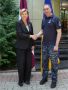 Глава МИД Латвии провела встречу с командующим ВМС Украины