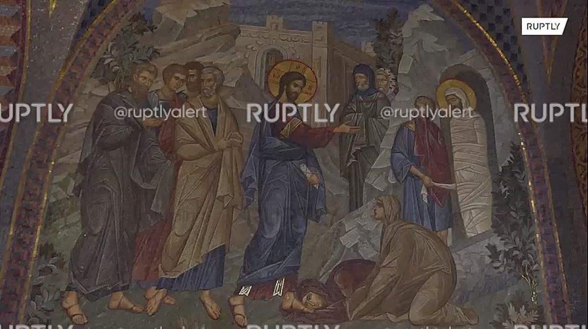 КУЛЬТУРА. Собор Святого Владимира был открыт после реконструкции музейно-храмового комплекса "Новый Херсонес" в Севастополе