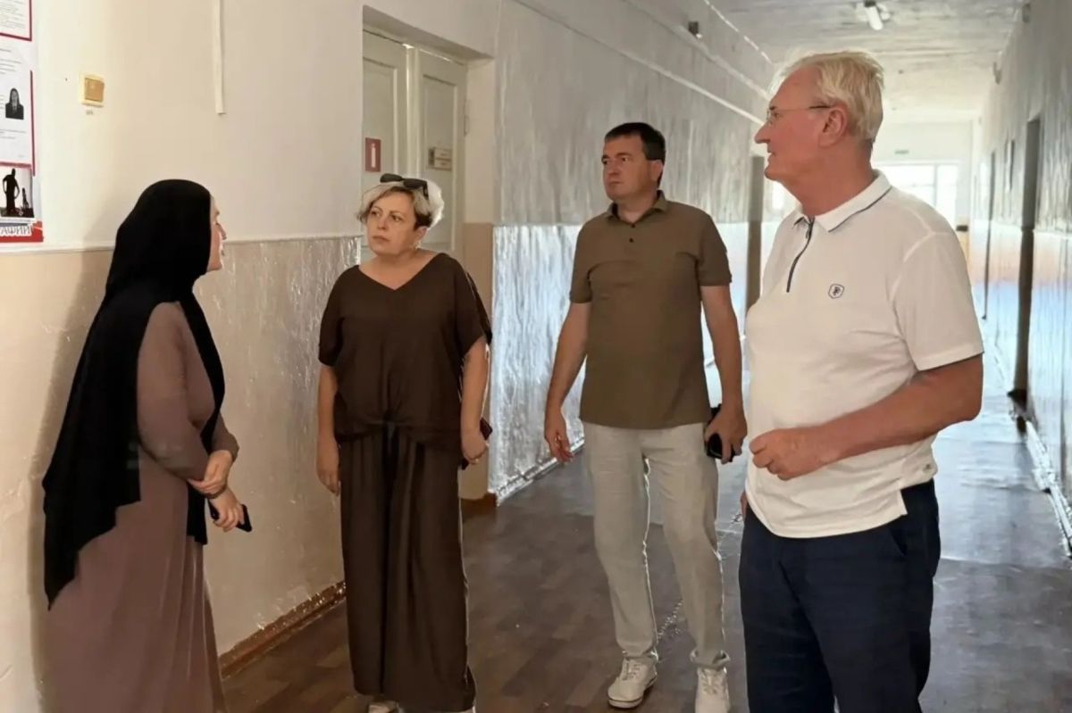 В рамках рабочей поездки посетили "Тургеневскую СОШ им. Аблаева И.А." и ФАП