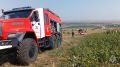 Под Феодосией потушили крупный природный пожар